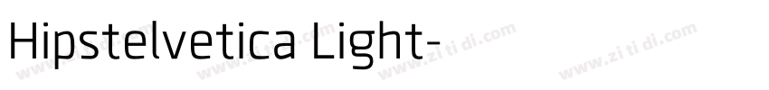 Hipstelvetica Light字体转换